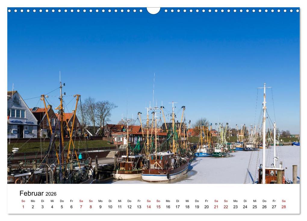 Weitere Ansicht: Ostfriesland - Ein Jahr in Bildern (Wandkalender 2026 DIN A3 quer), CALVENDO Monatskalender | Heidi Bollich, Calvendo