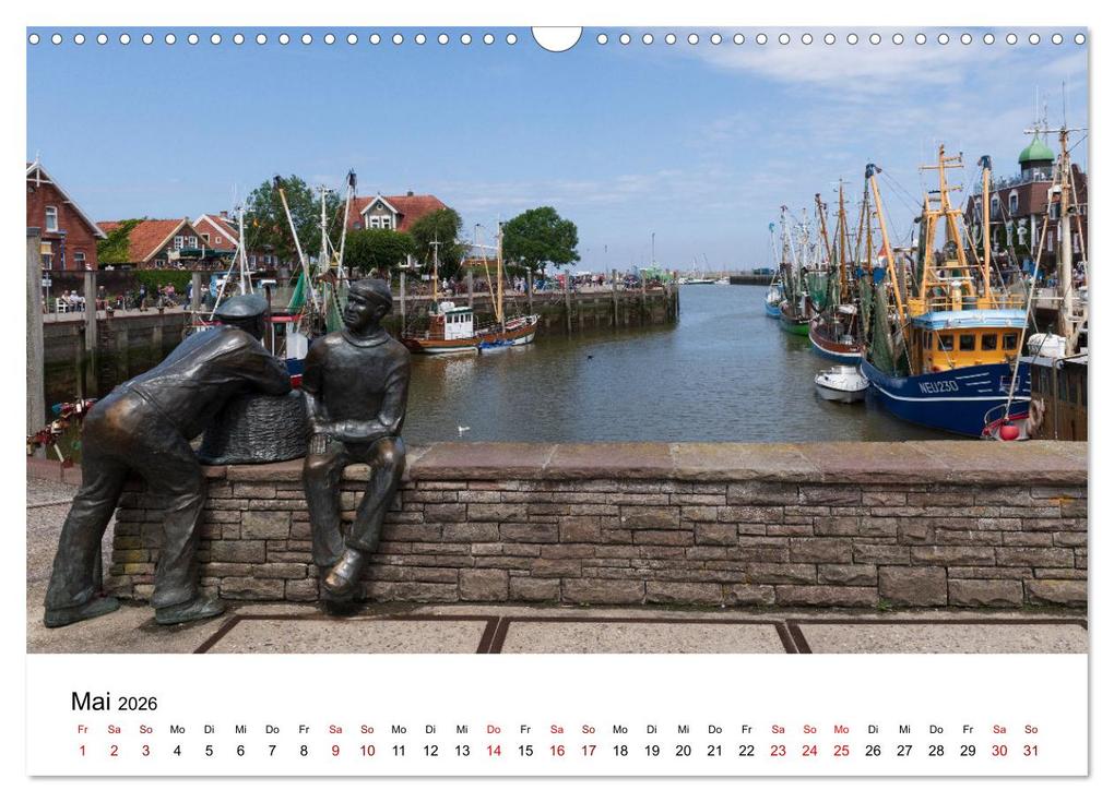 Weitere Ansicht: Ostfriesland - Ein Jahr in Bildern (Wandkalender 2026 DIN A3 quer), CALVENDO Monatskalender | Heidi Bollich, Calvendo