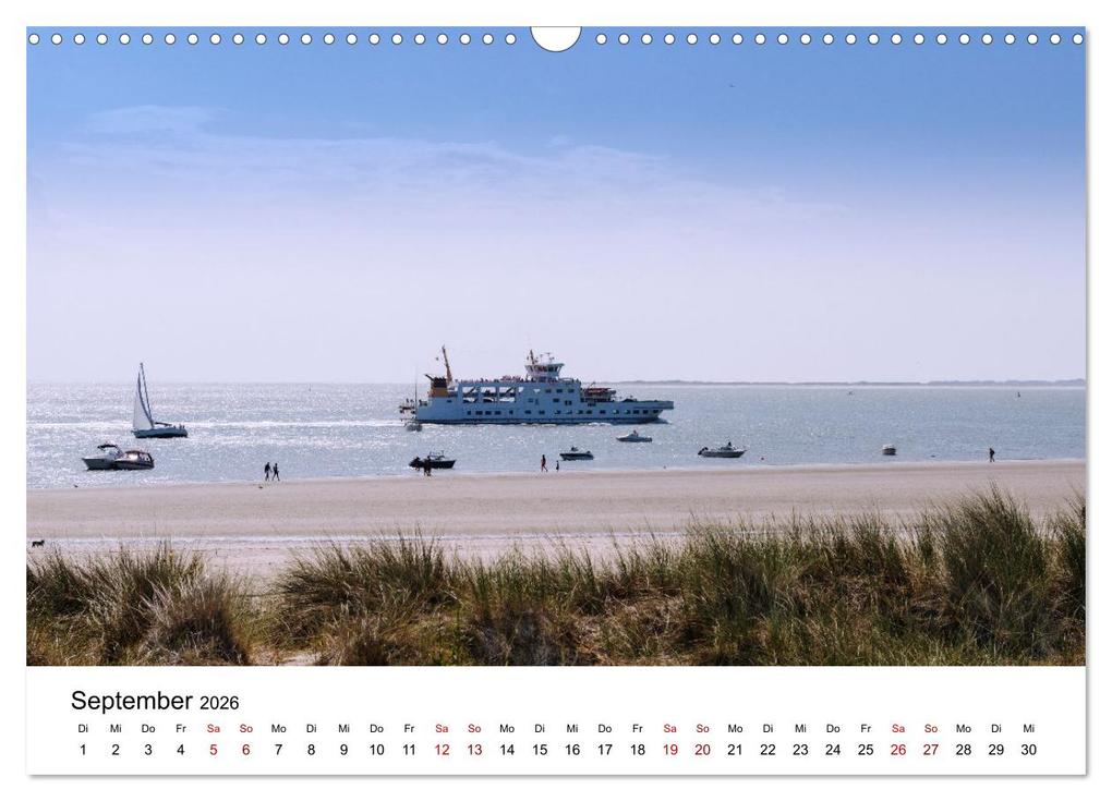 Weitere Ansicht: Ostfriesland - Ein Jahr in Bildern (Wandkalender 2026 DIN A3 quer), CALVENDO Monatskalender | Heidi Bollich, Calvendo