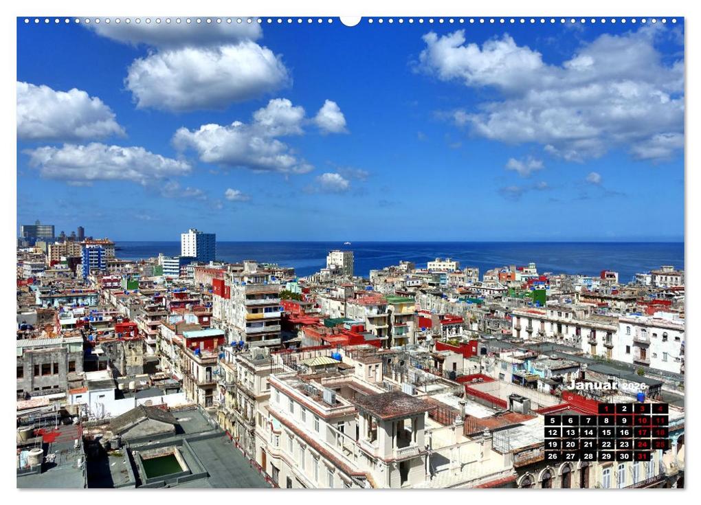 Weitere Ansicht: Licht-Blicke - Strahlendes Havanna (hochwertiger Premium Wandkalender 2026 DIN A2 quer), Kunstdruck in Hochglanz | Henning von Löwis of Menar, Calvendo