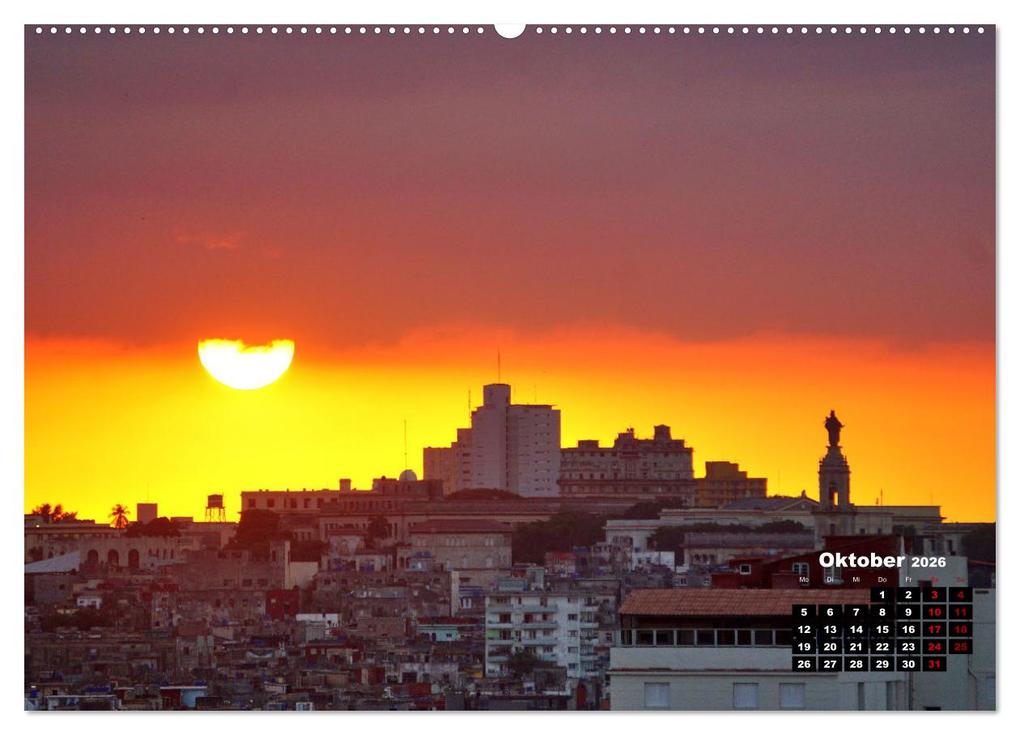 Weitere Ansicht: Licht-Blicke - Strahlendes Havanna (hochwertiger Premium Wandkalender 2026 DIN A2 quer), Kunstdruck in Hochglanz | Henning von Löwis of Menar, Calvendo