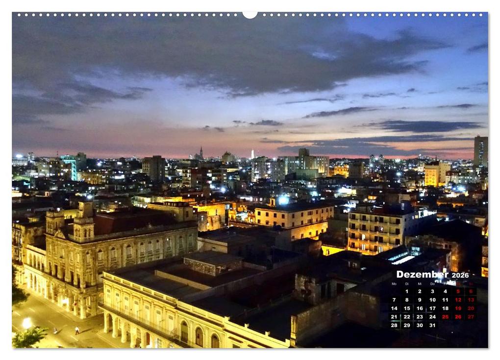 Weitere Ansicht: Licht-Blicke - Strahlendes Havanna (hochwertiger Premium Wandkalender 2026 DIN A2 quer), Kunstdruck in Hochglanz | Henning von Löwis of Menar, Calvendo