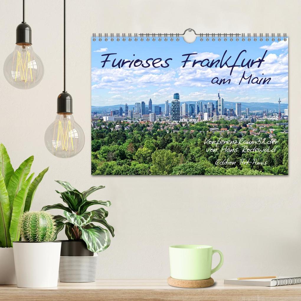 Weitere Ansicht: Furioses Frankfurt am Main (Wandkalender 2026 DIN A4 quer), CALVENDO Monatskalender | Hans Rodewald CreativK Deutschland, Calvendo