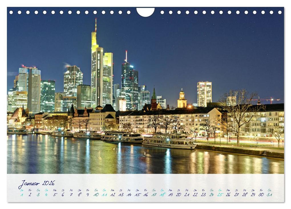 Weitere Ansicht: Furioses Frankfurt am Main (Wandkalender 2026 DIN A4 quer), CALVENDO Monatskalender | Hans Rodewald CreativK Deutschland, Calvendo
