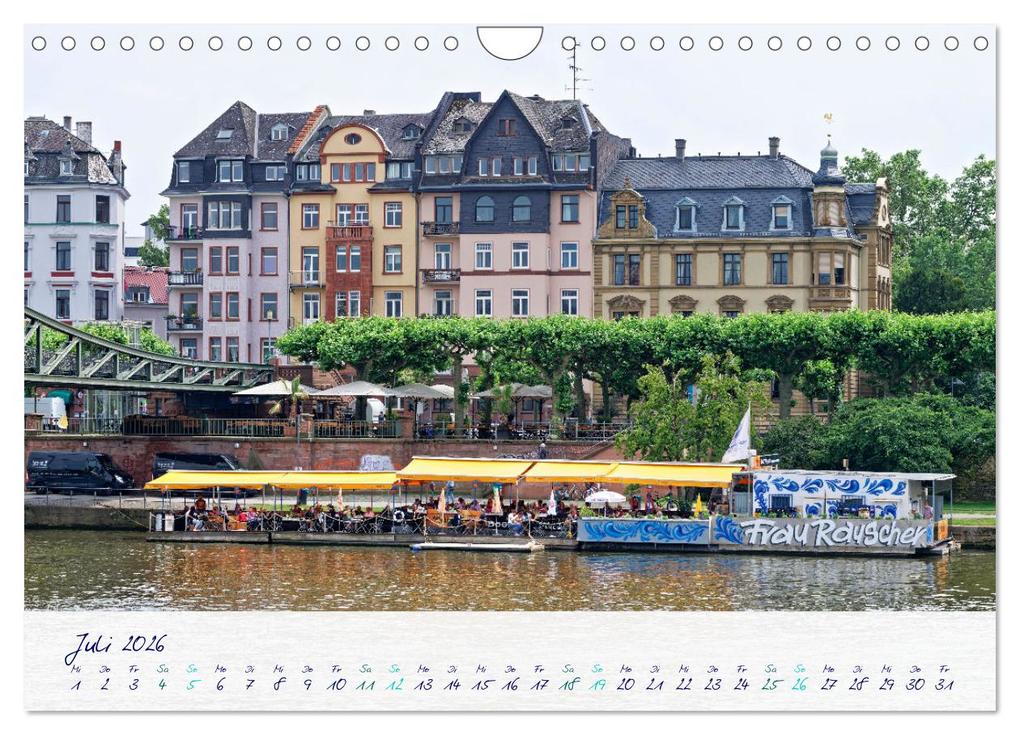 Weitere Ansicht: Furioses Frankfurt am Main (Wandkalender 2026 DIN A4 quer), CALVENDO Monatskalender | Hans Rodewald CreativK Deutschland, Calvendo