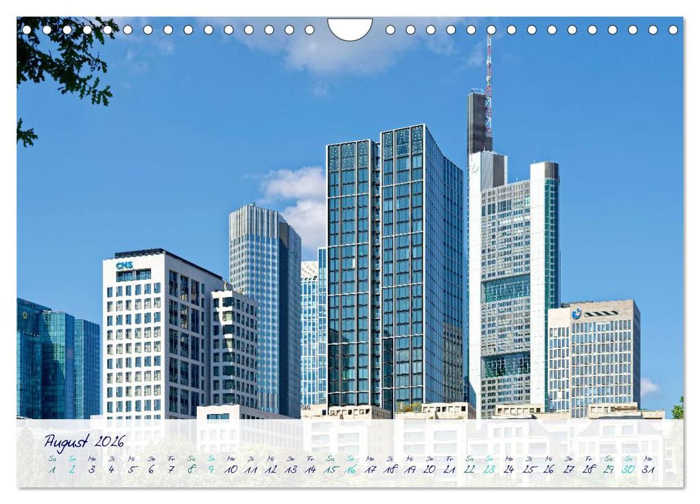 Weitere Ansicht: Furioses Frankfurt am Main (Wandkalender 2026 DIN A4 quer), CALVENDO Monatskalender | Hans Rodewald CreativK Deutschland, Calvendo