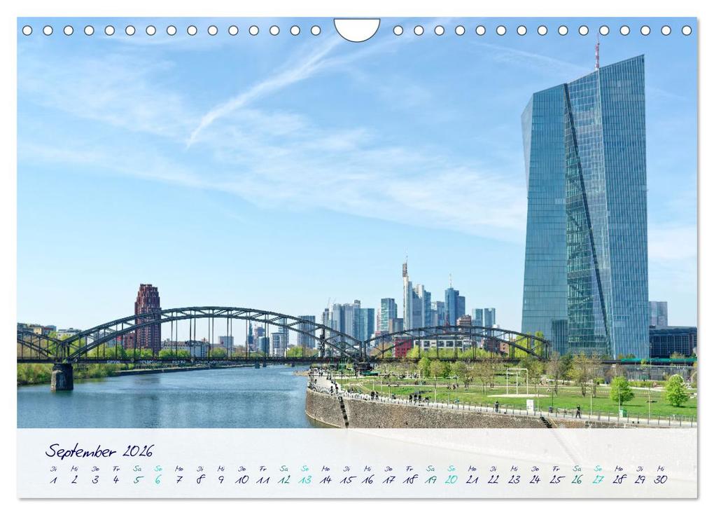 Weitere Ansicht: Furioses Frankfurt am Main (Wandkalender 2026 DIN A4 quer), CALVENDO Monatskalender | Hans Rodewald CreativK Deutschland, Calvendo