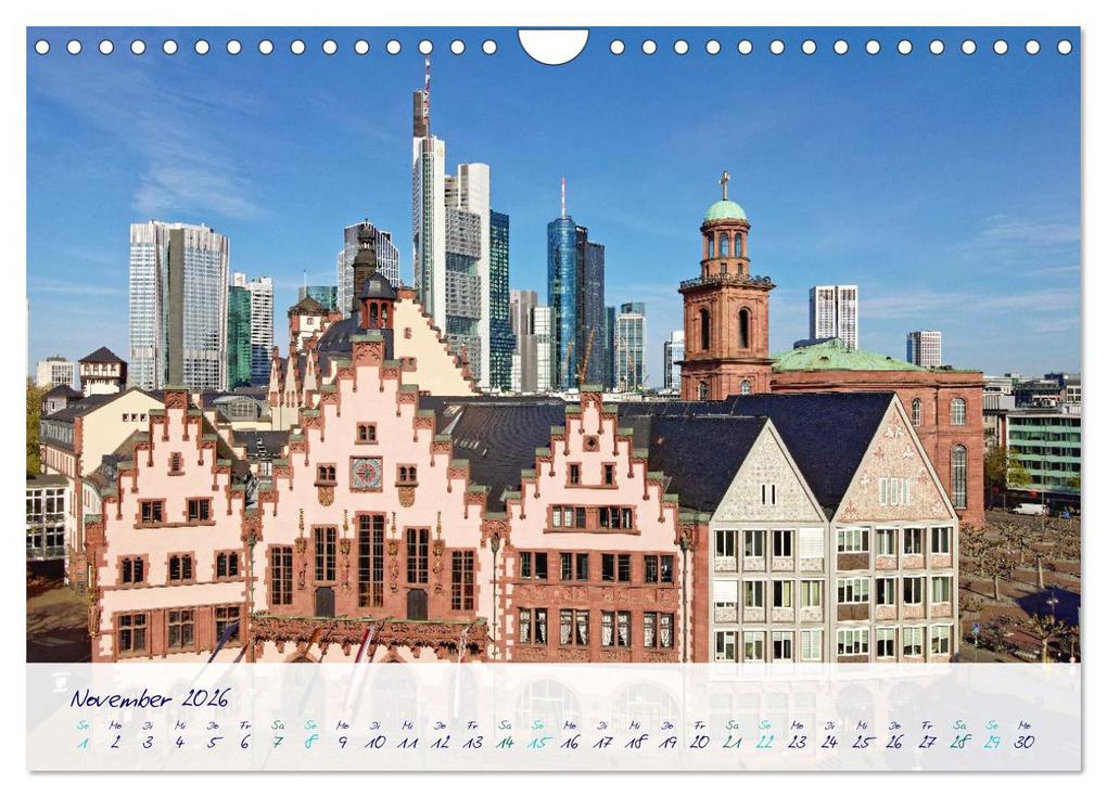 Weitere Ansicht: Furioses Frankfurt am Main (Wandkalender 2026 DIN A4 quer), CALVENDO Monatskalender | Hans Rodewald CreativK Deutschland, Calvendo