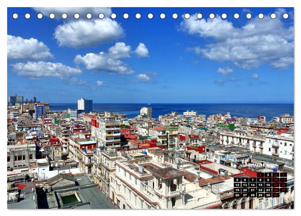 Weitere Ansicht: Licht-Blicke - Strahlendes Havanna (Tischkalender 2026 DIN A5 quer), CALVENDO Monatskalender | Henning von Löwis of Menar, Calvendo