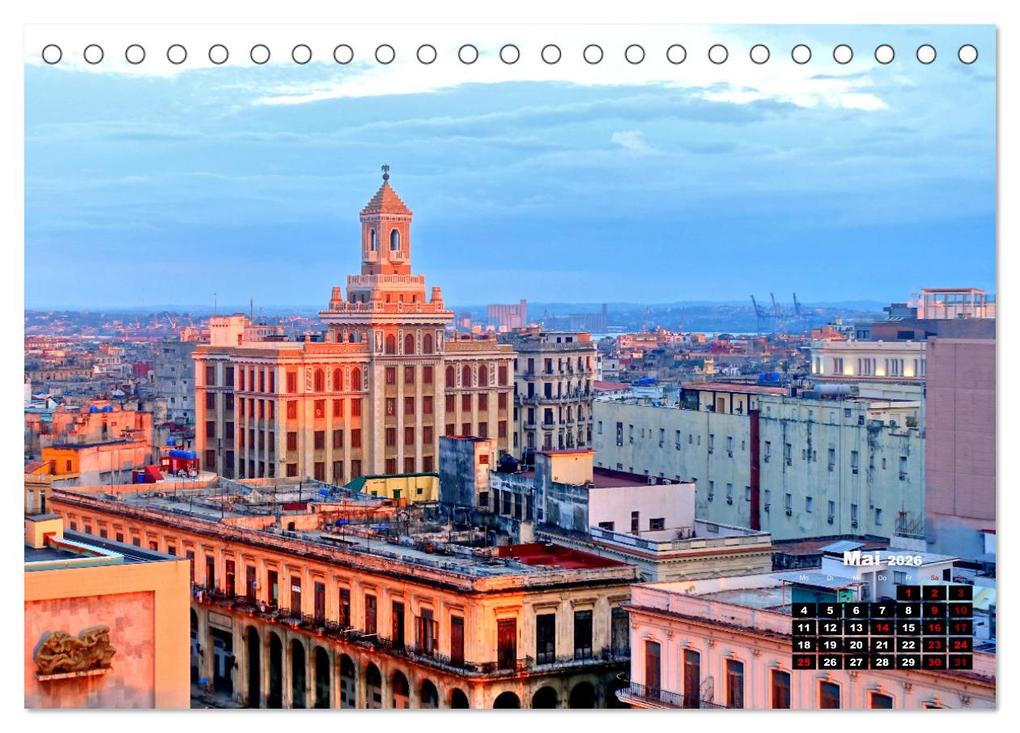 Weitere Ansicht: Licht-Blicke - Strahlendes Havanna (Tischkalender 2026 DIN A5 quer), CALVENDO Monatskalender | Henning von Löwis of Menar, Calvendo