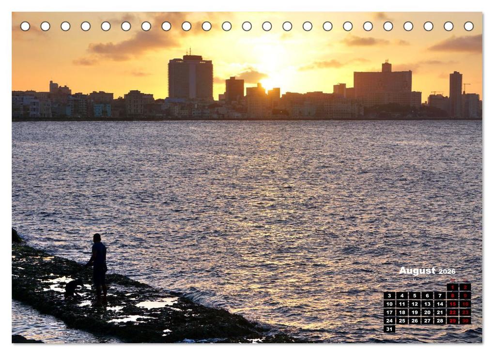 Weitere Ansicht: Licht-Blicke - Strahlendes Havanna (Tischkalender 2026 DIN A5 quer), CALVENDO Monatskalender | Henning von Löwis of Menar, Calvendo