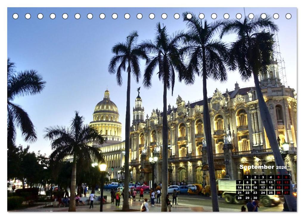 Weitere Ansicht: Licht-Blicke - Strahlendes Havanna (Tischkalender 2026 DIN A5 quer), CALVENDO Monatskalender | Henning von Löwis of Menar, Calvendo