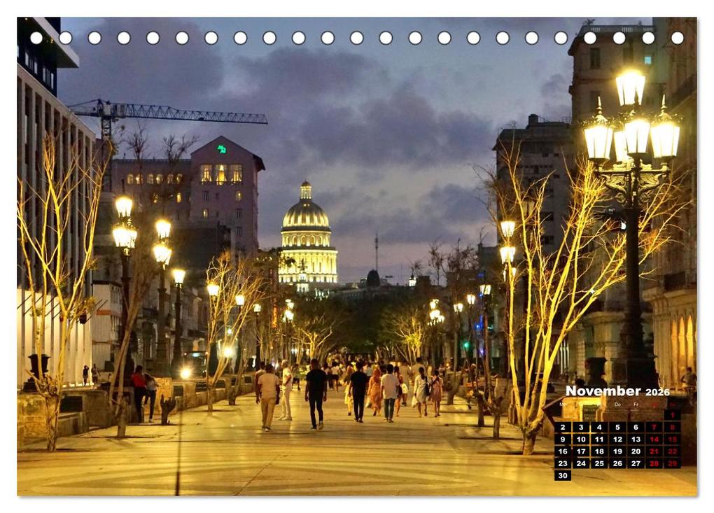 Weitere Ansicht: Licht-Blicke - Strahlendes Havanna (Tischkalender 2026 DIN A5 quer), CALVENDO Monatskalender | Henning von Löwis of Menar, Calvendo