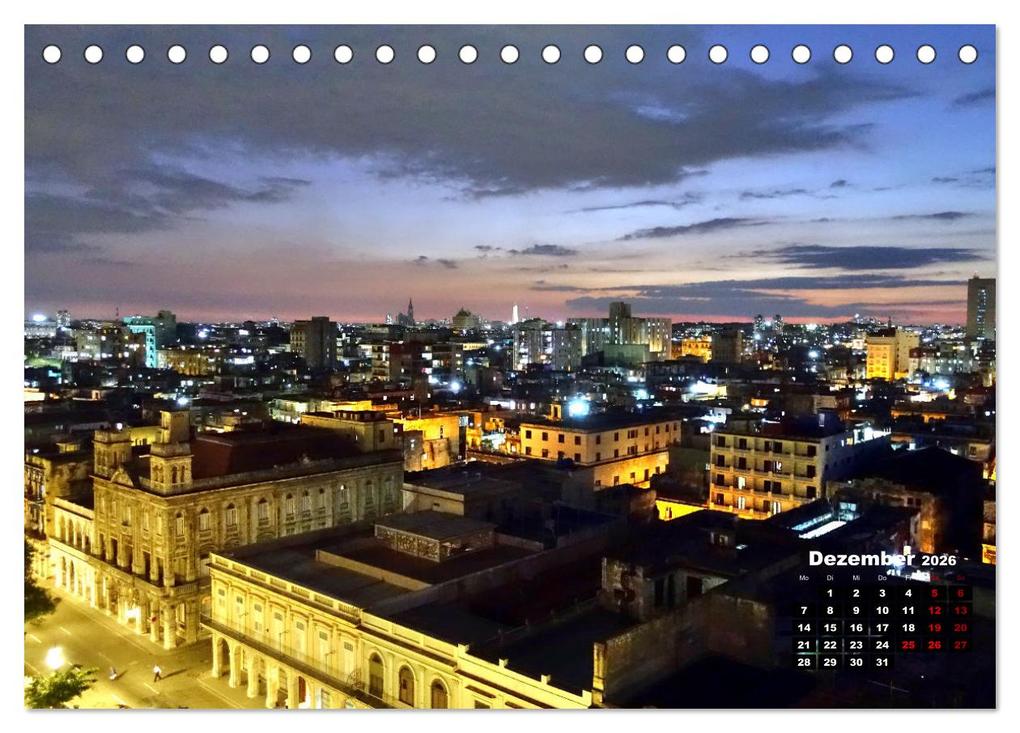 Weitere Ansicht: Licht-Blicke - Strahlendes Havanna (Tischkalender 2026 DIN A5 quer), CALVENDO Monatskalender | Henning von Löwis of Menar, Calvendo