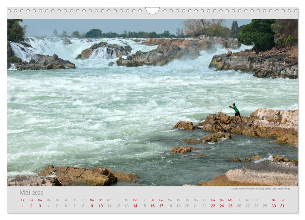 Weitere Ansicht: PETRI HEIL - Das Netz voller Fische (Wandkalender 2026 DIN A3 quer), CALVENDO Monatskalender | Calvendo, Globe VISUAL