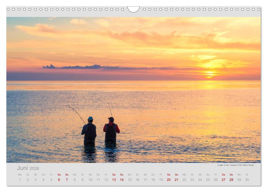 Weitere Ansicht: PETRI HEIL - Das Netz voller Fische (Wandkalender 2026 DIN A3 quer), CALVENDO Monatskalender | Calvendo, Globe VISUAL