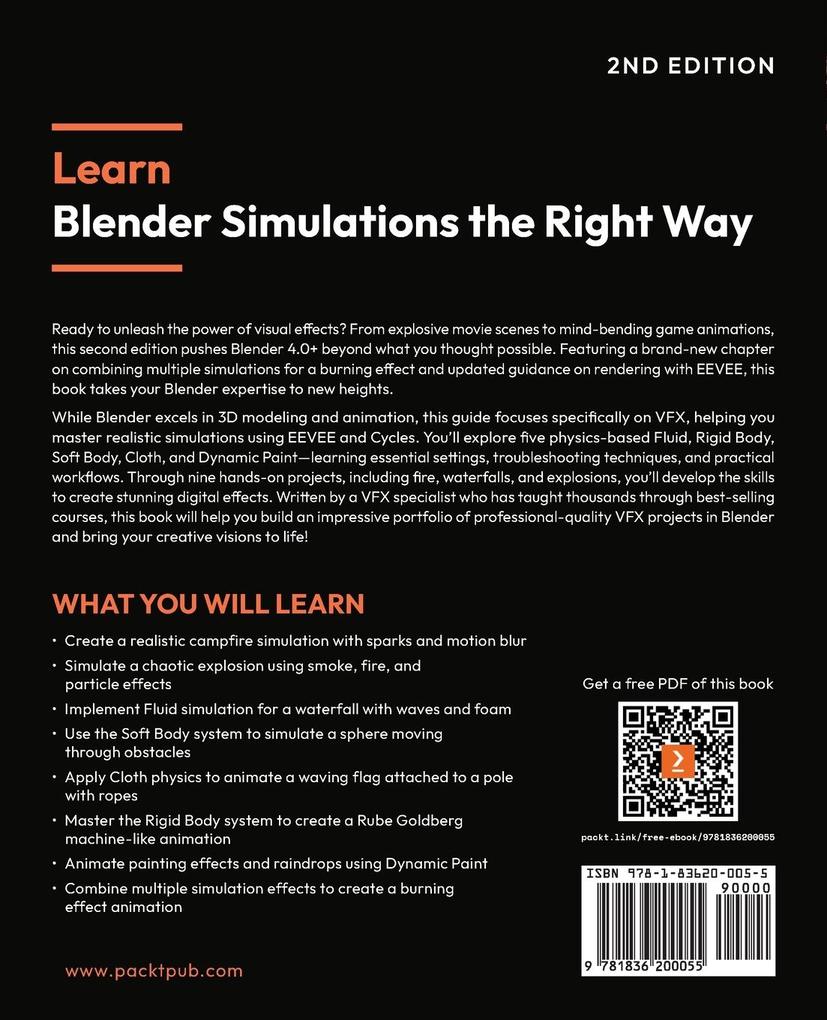 Weitere Ansicht: Learn Blender Simulations the Right Way - Second Edition | Stephen Pearson