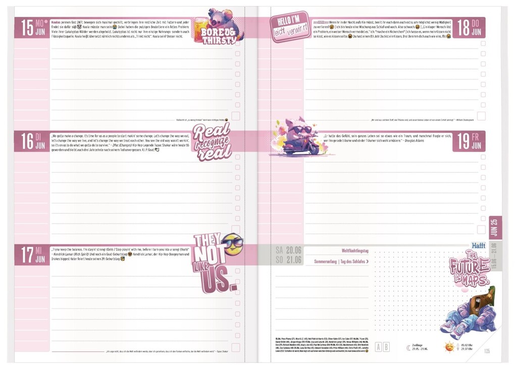 Weitere Ansicht: Häfft Original 25/26 - Das Münchner Hausaufgabenheft!