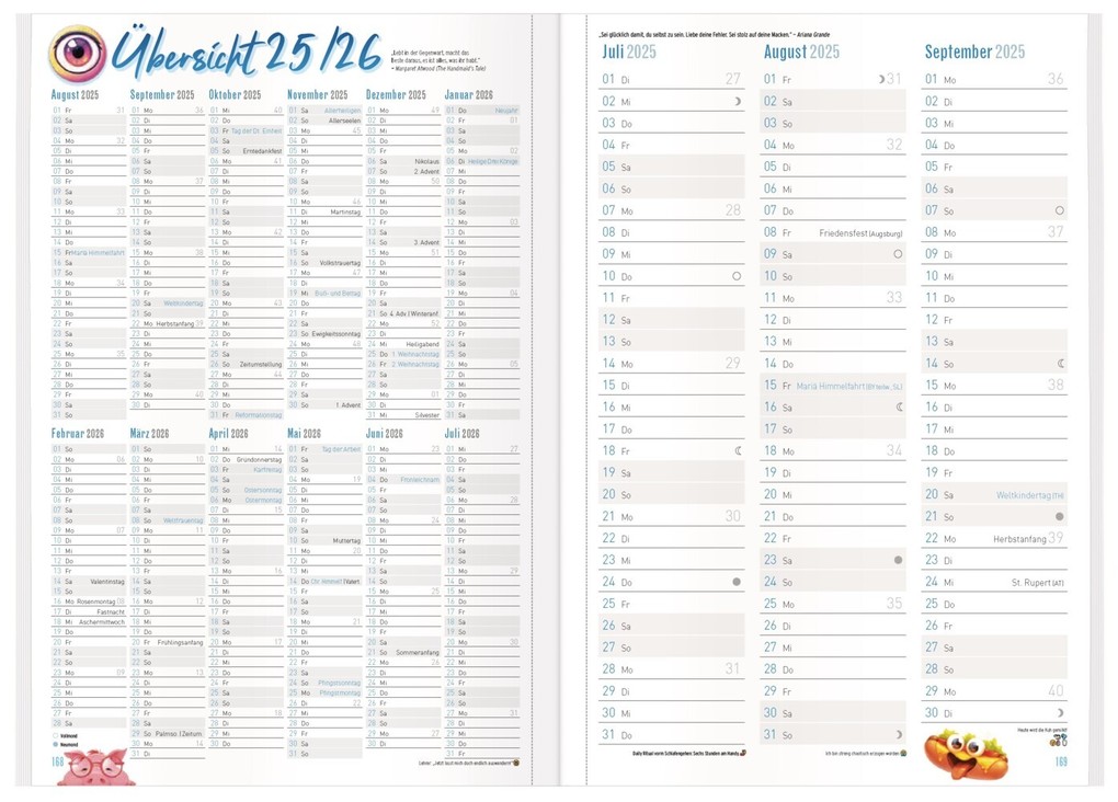 Weitere Ansicht: Häfft Original 25/26 - Das Münchner Hausaufgabenheft!