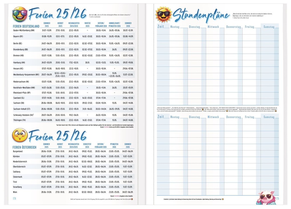Weitere Ansicht: Häfft Original 25/26 - Das Münchner Hausaufgabenheft!