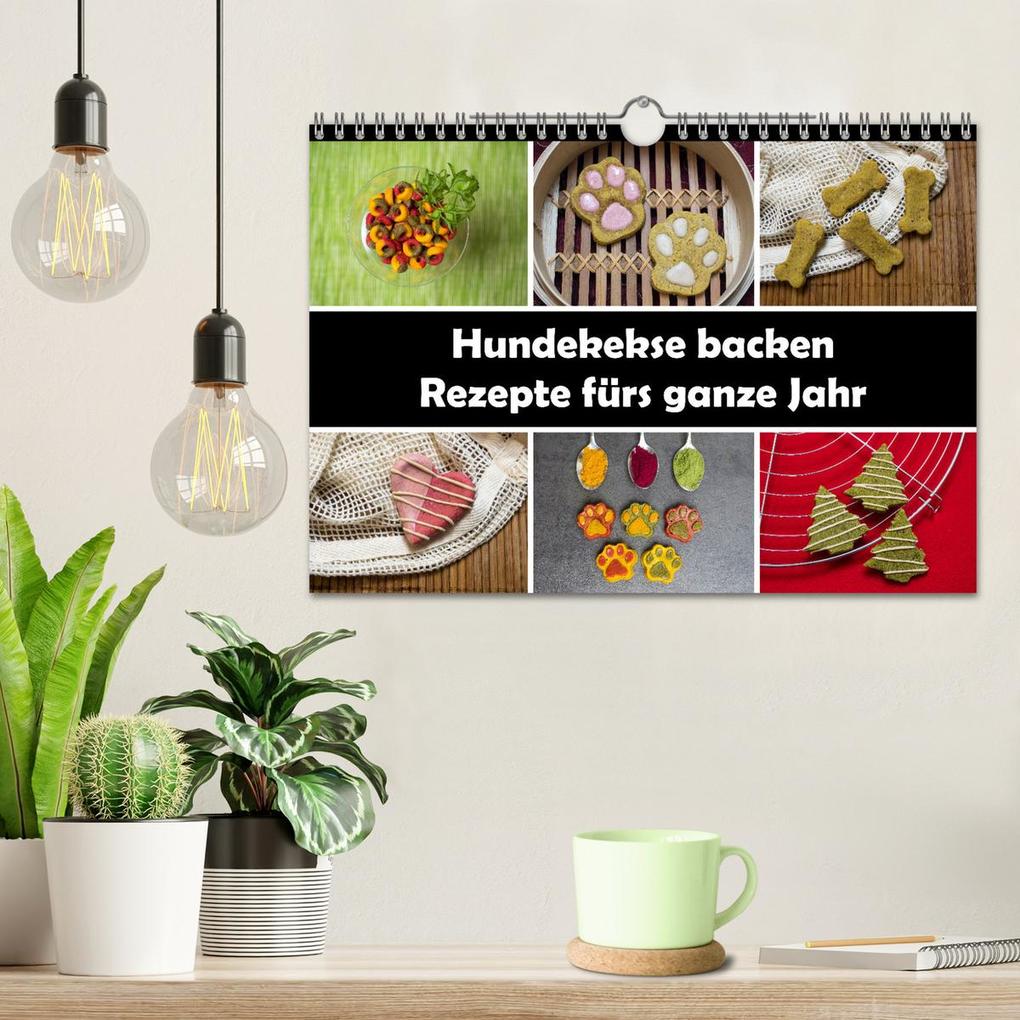 Weitere Ansicht: Hundekekse backen - Rezepte fürs ganze Jahr (Wandkalender 2026 DIN A4 quer), CALVENDO Monatskalender | Calvendo, Christina Williger