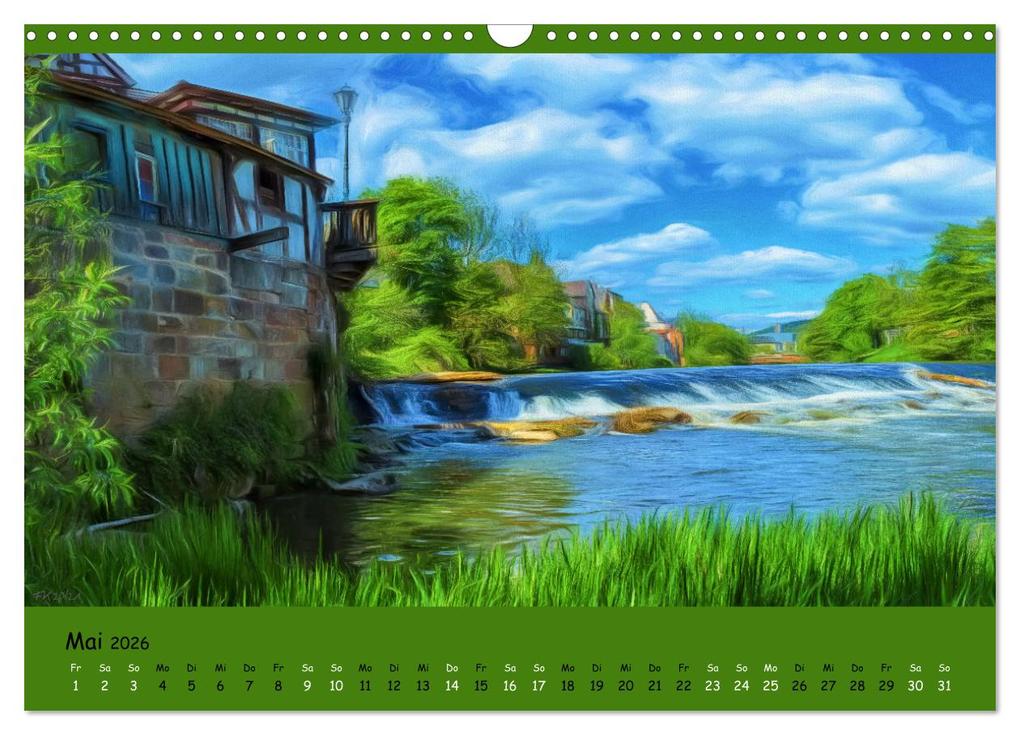 Weitere Ansicht: Malerisches Marburg (Wandkalender 2026 DIN A3 quer), CALVENDO Monatskalender | Calvendo, Frank Kremer