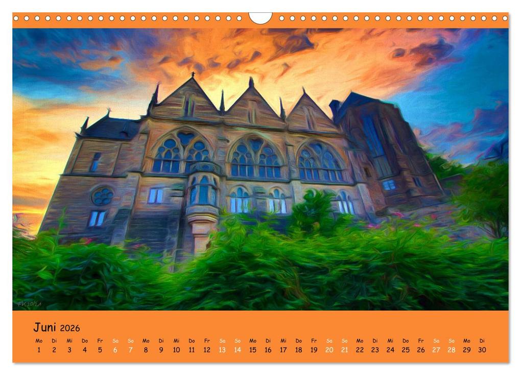 Weitere Ansicht: Malerisches Marburg (Wandkalender 2026 DIN A3 quer), CALVENDO Monatskalender | Calvendo, Frank Kremer