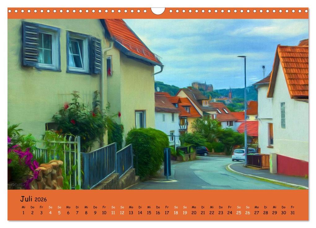 Weitere Ansicht: Malerisches Marburg (Wandkalender 2026 DIN A3 quer), CALVENDO Monatskalender | Calvendo, Frank Kremer