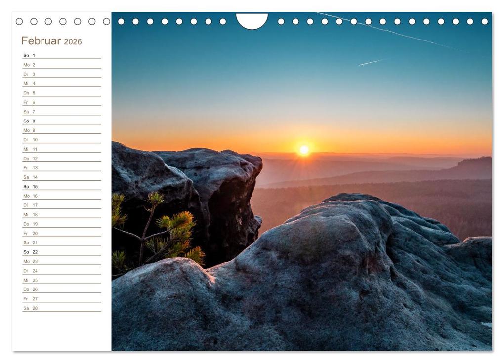 Weitere Ansicht: Sächsische Schweiz - Wenn das Gute liegt so nah (Wandkalender 2026 DIN A4 quer), CALVENDO Monatskalender | Calvendo, Kevin Walther