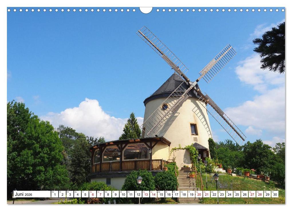 Weitere Ansicht: Wind- und Wassermühlen in Sachsen (Wandkalender 2026 DIN A3 quer), CALVENDO Monatskalender | Calvendo, Thilo Seidel