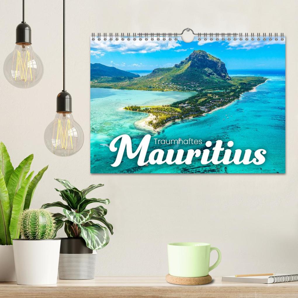 Weitere Ansicht: Traumhaftes Mauritius (Wandkalender 2026 DIN A4 quer), CALVENDO Monatskalender | Calvendo, Happy Monkey