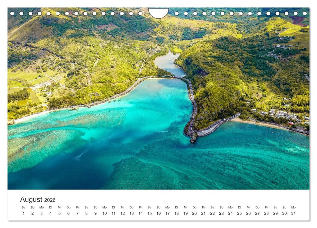 Weitere Ansicht: Traumhaftes Mauritius (Wandkalender 2026 DIN A4 quer), CALVENDO Monatskalender | Calvendo, Happy Monkey