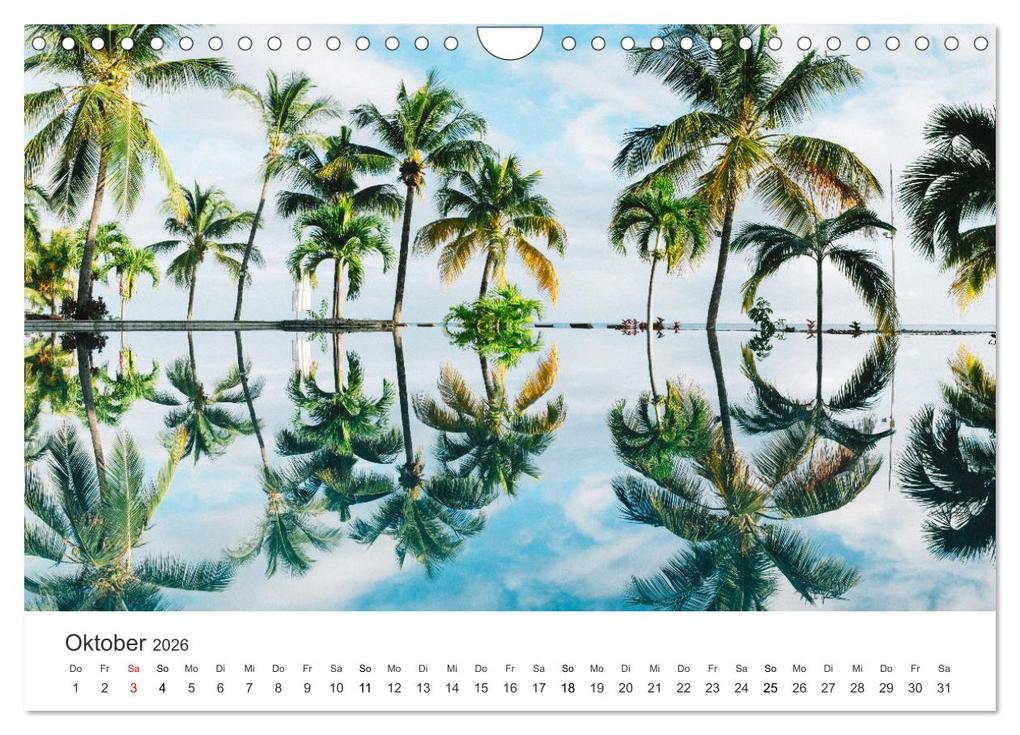 Weitere Ansicht: Traumhaftes Mauritius (Wandkalender 2026 DIN A4 quer), CALVENDO Monatskalender | Calvendo, Happy Monkey