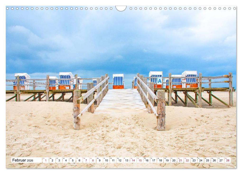 Weitere Ansicht: Nordfriesland - bezauberndes Reiseziel (Wandkalender 2026 DIN A3 quer), CALVENDO Monatskalender | Nina Schwarze, Calvendo