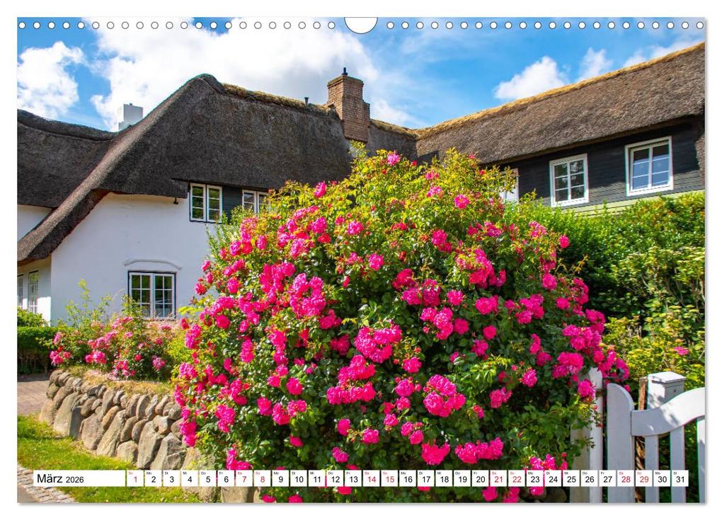 Weitere Ansicht: Nordfriesland - bezauberndes Reiseziel (Wandkalender 2026 DIN A3 quer), CALVENDO Monatskalender | Nina Schwarze, Calvendo