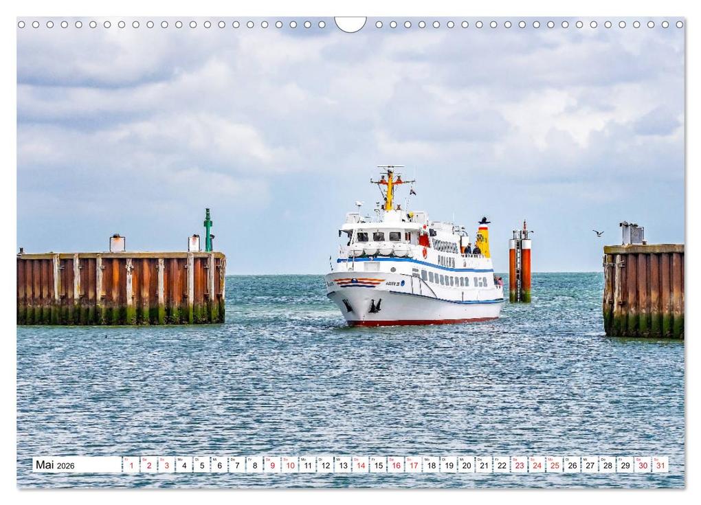 Weitere Ansicht: Nordfriesland - bezauberndes Reiseziel (Wandkalender 2026 DIN A3 quer), CALVENDO Monatskalender | Nina Schwarze, Calvendo