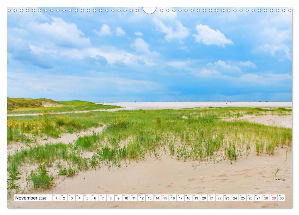 Weitere Ansicht: Nordfriesland - bezauberndes Reiseziel (Wandkalender 2026 DIN A3 quer), CALVENDO Monatskalender | Nina Schwarze, Calvendo