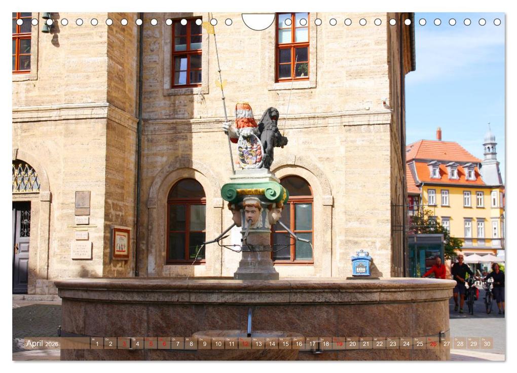 Weitere Ansicht: Bad Langensalza - Eine Perle Thüringens (Wandkalender 2026 DIN A4 quer), CALVENDO Monatskalender | Gisela Kruse, Calvendo