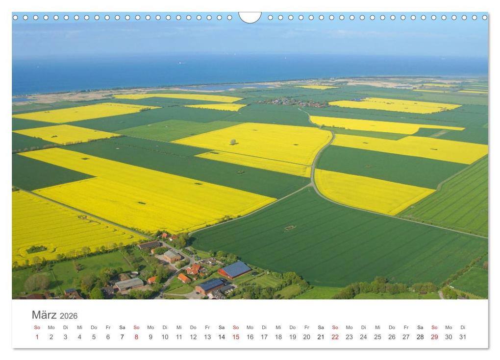 Weitere Ansicht: Fehmarn aus der Luft (Wandkalender 2026 DIN A3 quer), CALVENDO Monatskalender | Holger Ströder, Calvendo