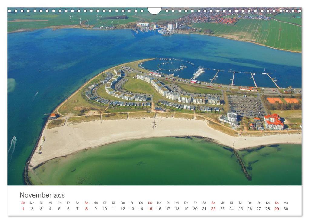 Weitere Ansicht: Fehmarn aus der Luft (Wandkalender 2026 DIN A3 quer), CALVENDO Monatskalender | Holger Ströder, Calvendo