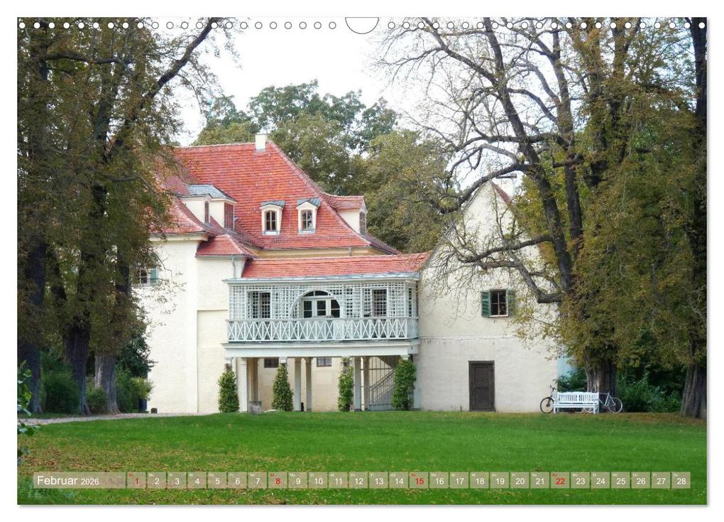 Weitere Ansicht: Schlösser und Gärten in Thüringen (Wandkalender 2026 DIN A3 quer), CALVENDO Monatskalender | Gisela Kruse, Calvendo