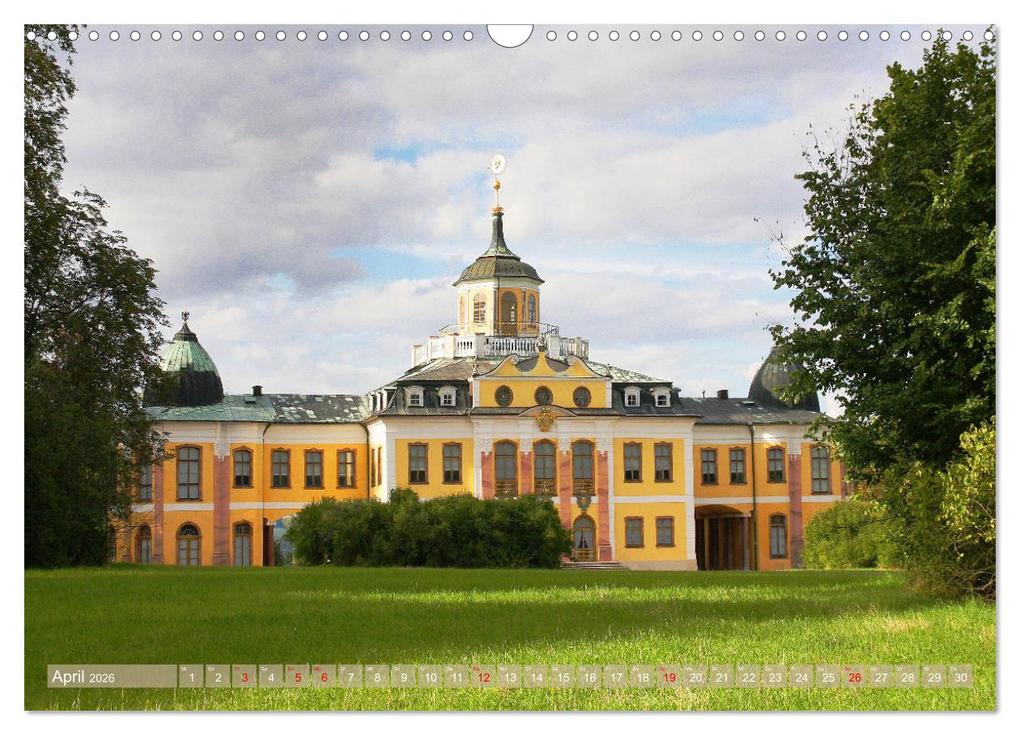 Weitere Ansicht: Schlösser und Gärten in Thüringen (Wandkalender 2026 DIN A3 quer), CALVENDO Monatskalender | Gisela Kruse, Calvendo