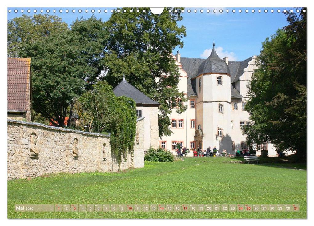 Weitere Ansicht: Schlösser und Gärten in Thüringen (Wandkalender 2026 DIN A3 quer), CALVENDO Monatskalender | Gisela Kruse, Calvendo