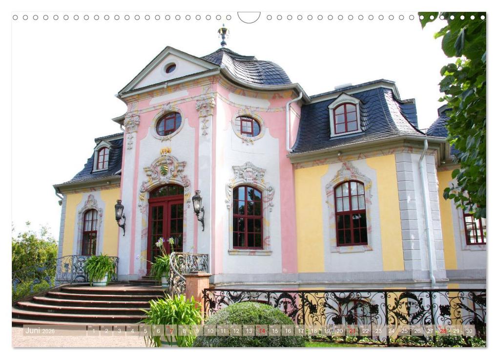 Weitere Ansicht: Schlösser und Gärten in Thüringen (Wandkalender 2026 DIN A3 quer), CALVENDO Monatskalender | Gisela Kruse, Calvendo