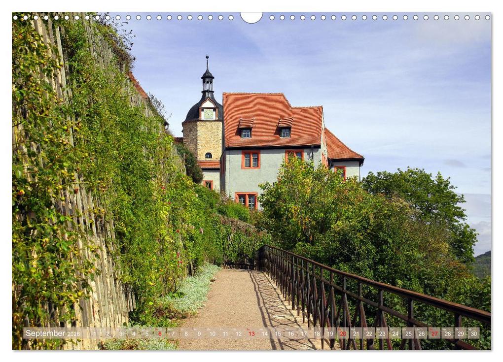 Weitere Ansicht: Schlösser und Gärten in Thüringen (Wandkalender 2026 DIN A3 quer), CALVENDO Monatskalender | Gisela Kruse, Calvendo