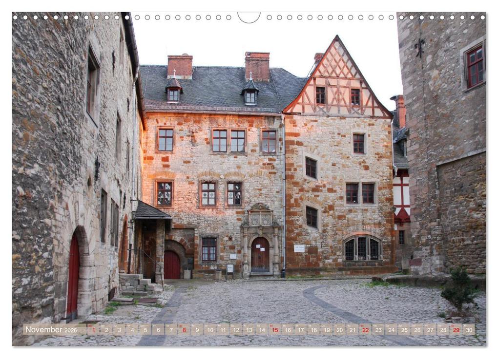 Weitere Ansicht: Schlösser und Gärten in Thüringen (Wandkalender 2026 DIN A3 quer), CALVENDO Monatskalender | Gisela Kruse, Calvendo