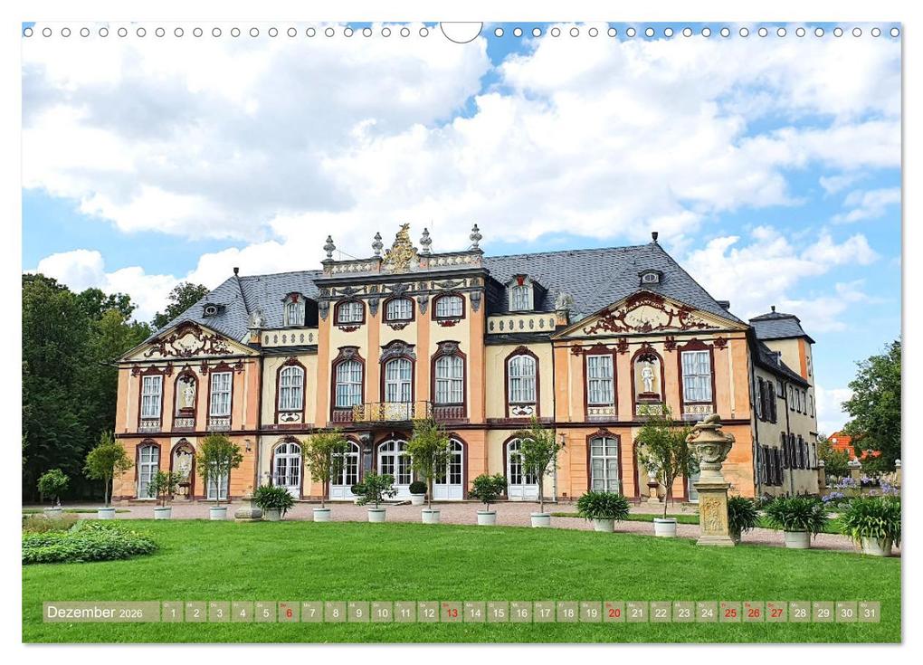 Weitere Ansicht: Schlösser und Gärten in Thüringen (Wandkalender 2026 DIN A3 quer), CALVENDO Monatskalender | Gisela Kruse, Calvendo