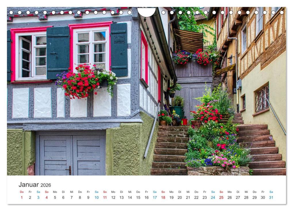 Weitere Ansicht: Calw - Die Hermann-Hesse-Stadt (Wandkalender 2026 DIN A4 quer), CALVENDO Monatskalender | Thomas Bartruff, Calvendo