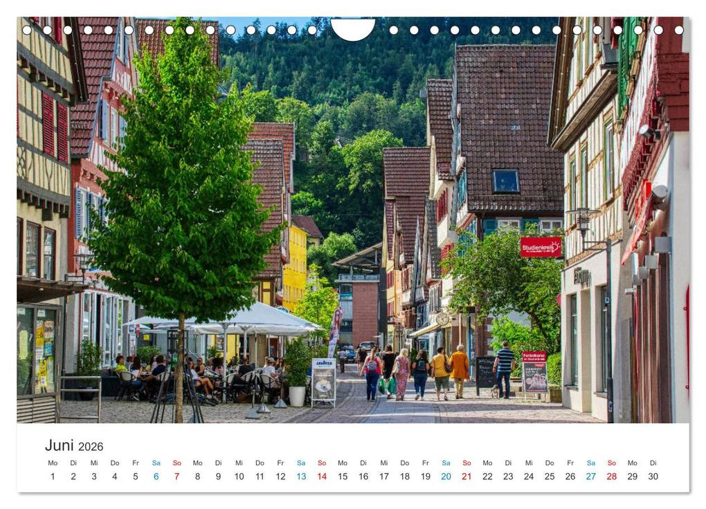 Weitere Ansicht: Calw - Die Hermann-Hesse-Stadt (Wandkalender 2026 DIN A4 quer), CALVENDO Monatskalender | Thomas Bartruff, Calvendo
