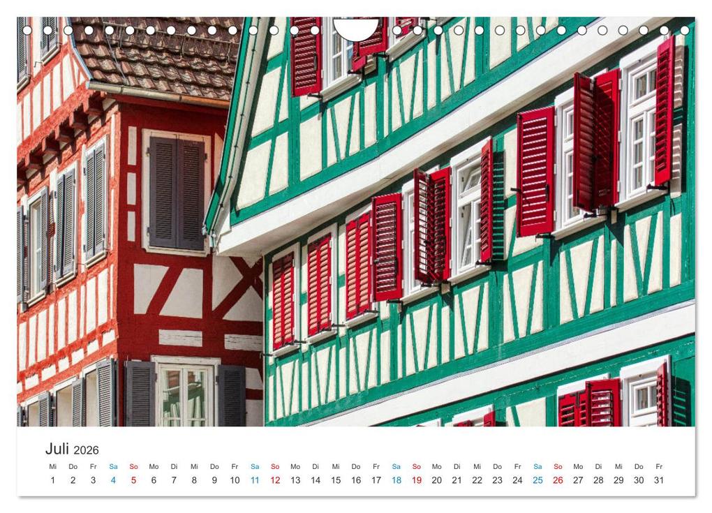 Weitere Ansicht: Calw - Die Hermann-Hesse-Stadt (Wandkalender 2026 DIN A4 quer), CALVENDO Monatskalender | Thomas Bartruff, Calvendo